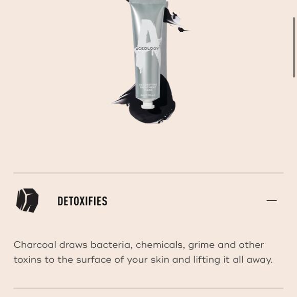 Aceology Detoxifying Treatment Mask – Full Size (65ml / 2.19 fl oz) - Picture 3 of 8